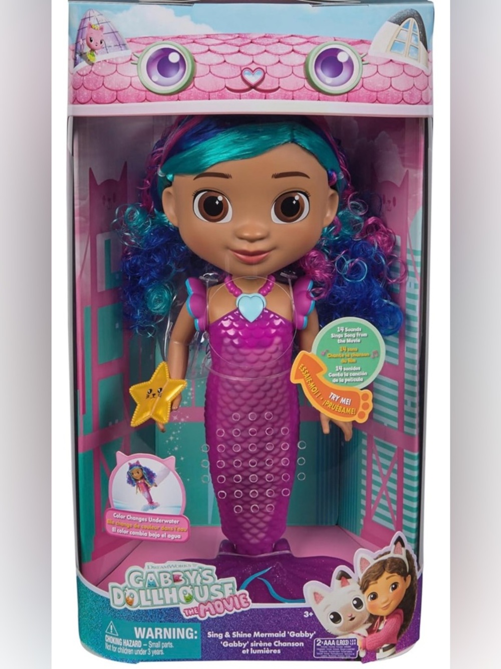 DreamWorks Gabby’s Dollhouse Mermaid Doll – NIB - Picture 2 of 16